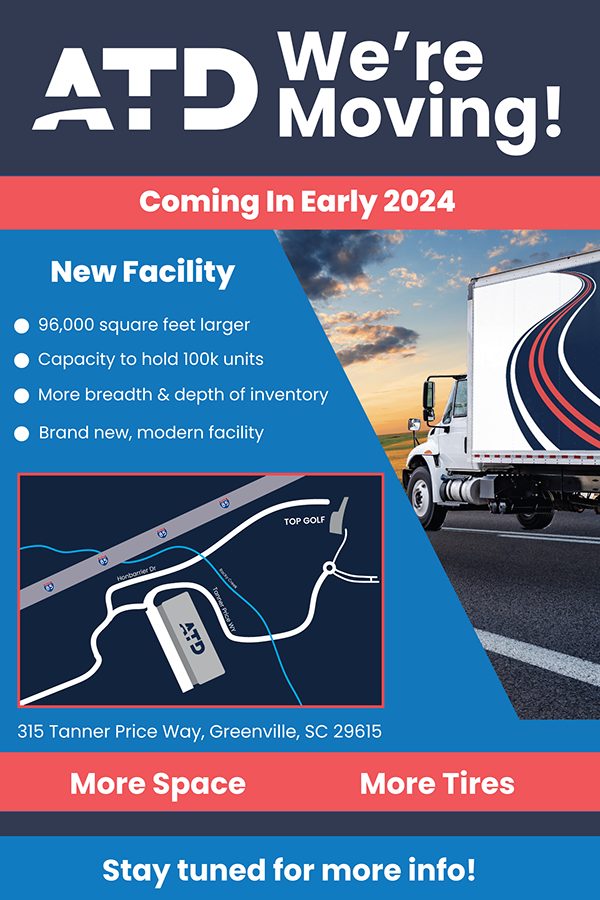 We're Moving facility announcement flyer