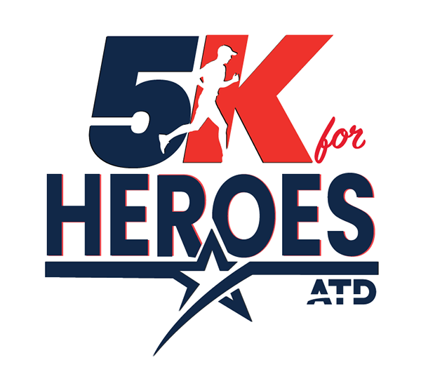 5K for Heroes logo