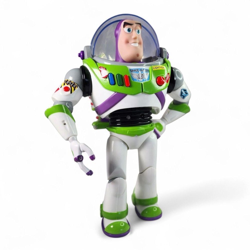 Action figure on white